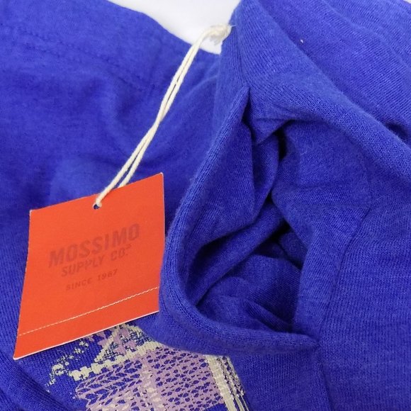 Mossimo Supply Co. Blue Diamond Graphic Sweatpants Size S/P NEW WITH TAGS - Picture 5 of 7